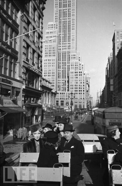 riding transit in NYC, 1937
