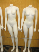 used "unbreakable" mannequins 