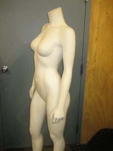 recycled mannequin 
