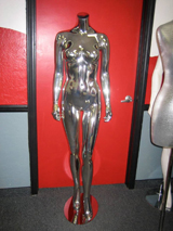 used chrome mannequins