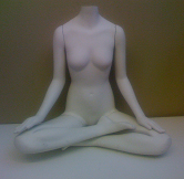 Mannequin in Yoga Pose