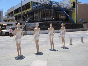 Public Art Project with Mannequins