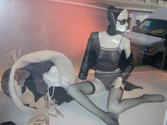 Display of the Day Using a Mannequin