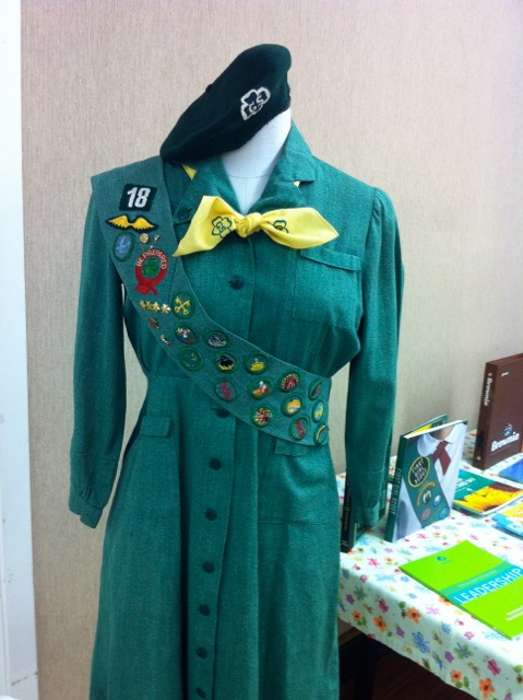 Mannequins Girl Scout anniversary