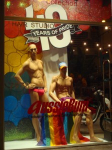 Gay Pride Window Display by Keith Dillion