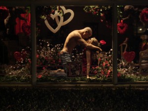 Valentines day window display