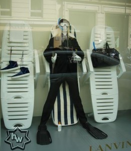 Summer Themed Window Displays