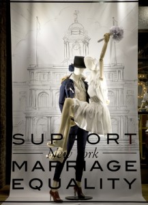 marriage equality mannequins