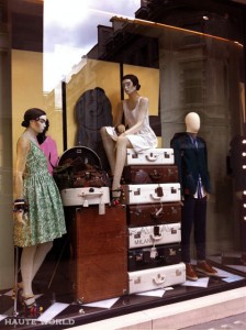 Travel Themed Retail Window Display