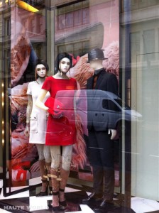 Travel Themed Retail Window Display
