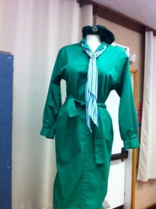 Mannequins Girl Scout anniversary