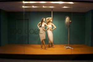 Window Display by Los Angeles Visual Merchandiser Chad Michael