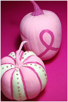 Decorating bras for breast cancer awareness