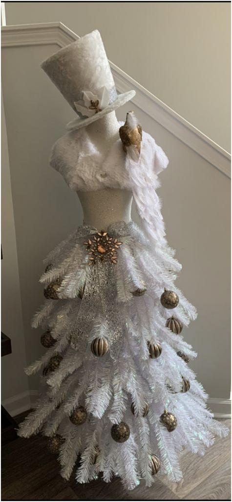 Sold OUT mannequin Christmas Tree/dress Form Christmas Tree WITH Angel  Wings 